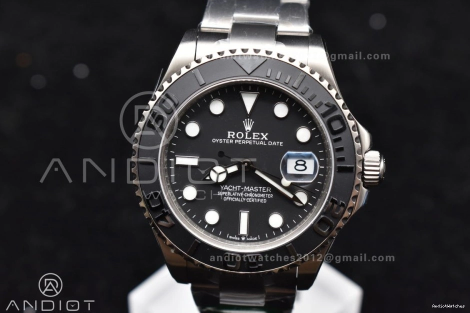 Edition TW+F Durable 226627 Steel Titanium Yacht-Master 1207 Best 1:1 Men's 904L YachtMaster 0728